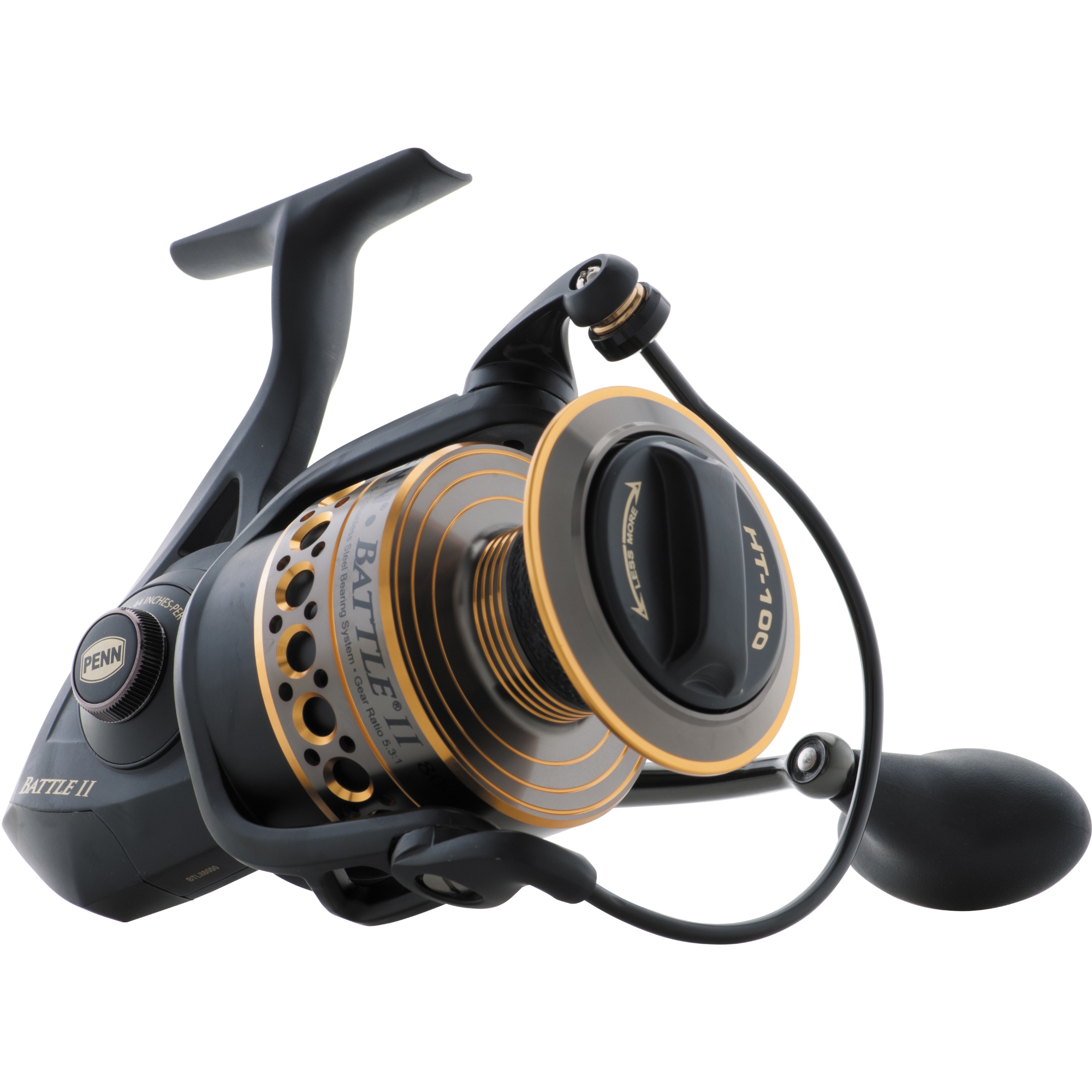 PENN BATTLE II SPINNING REEL SPECS