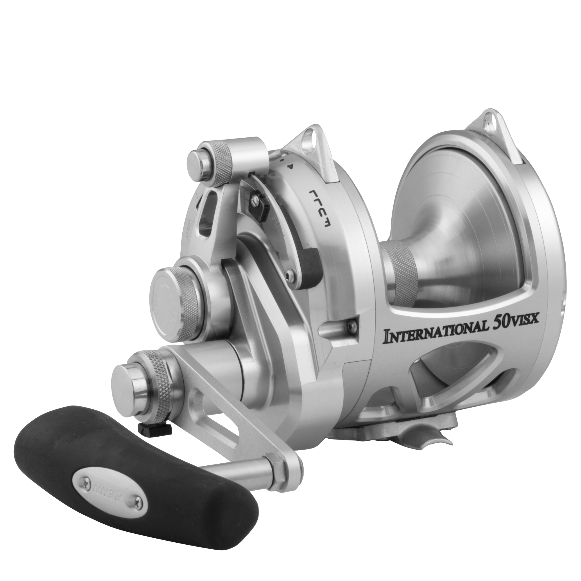 Penn 50VISXS Silver International VISX 2-Speed Reel