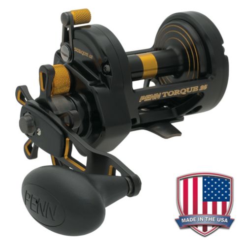 Penn TRQ25B Black Torque Star Drag Reel