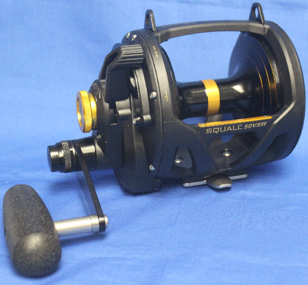 PENN SQUALL LEVER DRAG 2 SPEED REEL SPECS