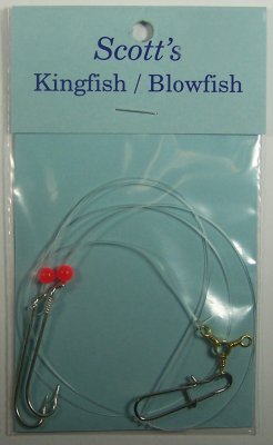 Kingfish/Blowfish #6 Long Shank Hooks