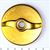 10-2.5FRG Knob, Drag Knob, Gold (ORIGINAL DESIGN) Top