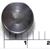 143-130VIS Screw, Drag Screw