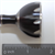 15E-SLAiV3500DX Knob, Handle Knob (Metal) (Black w/ Silver Accent)