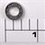 20-2000SG Bearing, Lower Pinion Ball Bearing