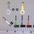 21-66A-BL Lever, Aluminum Eccentric Lever Kit (Custom) (BLUE)