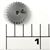 231-CFTii1000 Gear, Crosswind Gear (Oscillation Gear) 