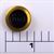 233A-CLA5000 Cap, Handle Cap (Closed Bearing Cover) (Gold w/ Black Accent)