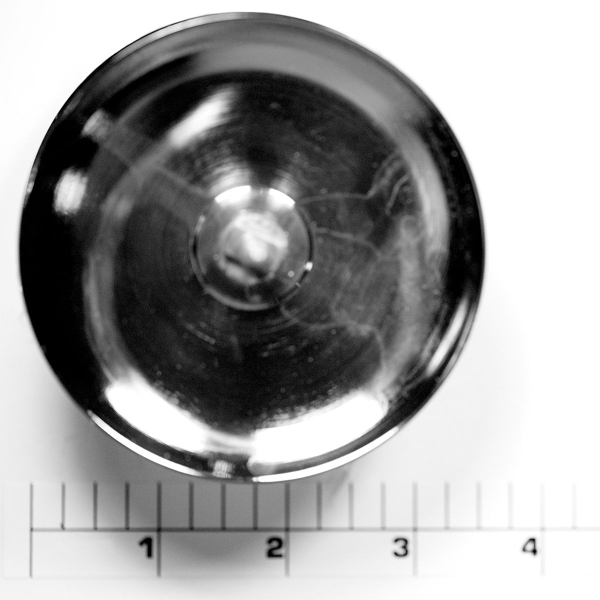 29M-349 Spool, Chrome on Bronze