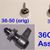 36C-50 Button, Click Button Complete Assembly