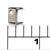 43A-SSV6500LL Plate, Crosswind Block Plate (Oscillation Slider Guide)