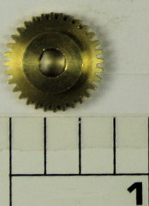 45N-209 Worm Gear (Newer Diameter) (Brass)