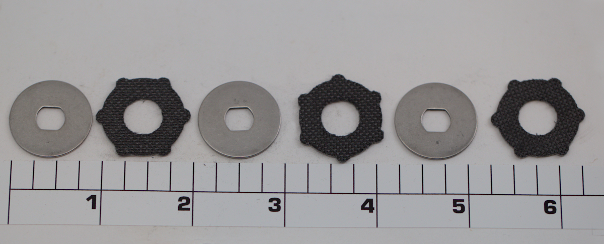 56-CLA5000SP Kit, Drag Washers Complete, HT-100™ (6 pcs)