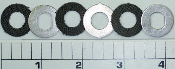 6-60SP Kit, Drag Washers, Drag Washer Kit HT-100 with Metals (6 pcs)