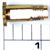 98-155 Sleeve, Gear Sleeve (comes with pin) (Brass)