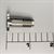 98-60-SS Sleeve, Gear Sleeve, 10 Tooth (comes with  pin) (COARSE THREAD) 416 Stainless (CUSTOM)