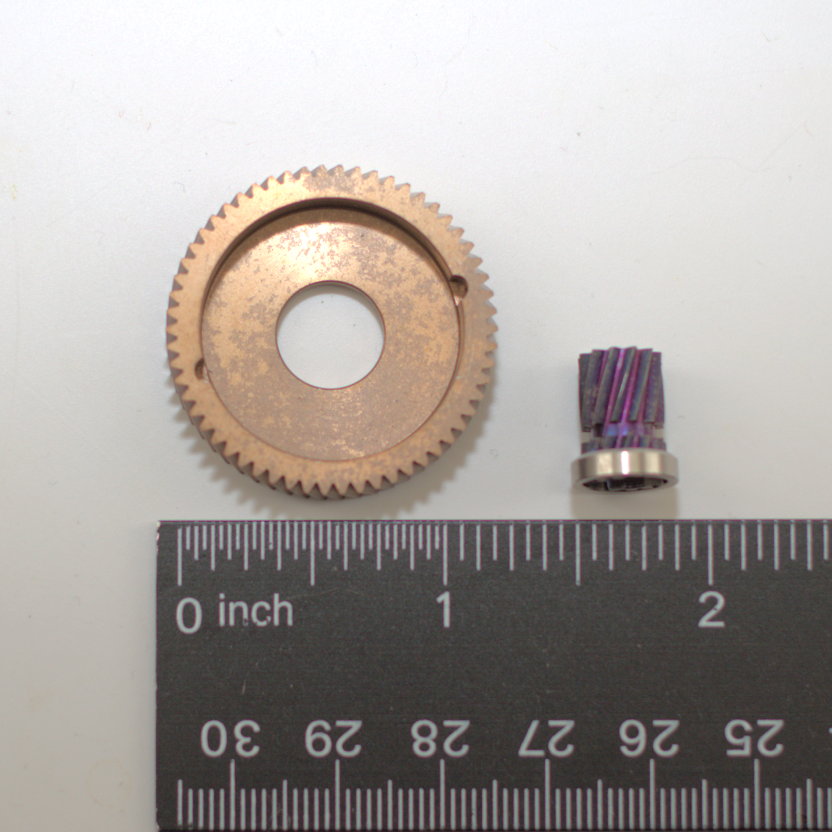 P316112H501 Custom Stainless Steel 304/420, 4.8:1 High Speed Gear Set (Optional)