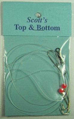 Beaded Gold #4 Baitholder Hooks