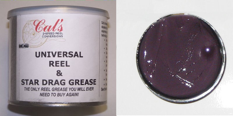 Cal's Universal Grease, Purple, for Smaller Reels, Colder Climates (1 Pound)