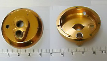 1-30VS Plate, Handle Side Plate (Gold)