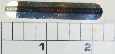 240-716 Decal, Rotor ("Penn Reels")