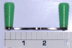 24-109 Handle, Dual Narrow Plastic Knobs