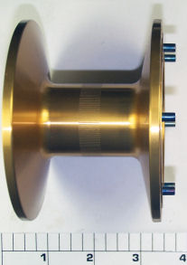 29L-50S Spool, Aluminum (Gold Finish)