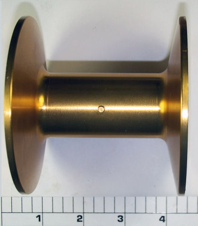 29L-50TW Spool, Aluminum (Gold Finish)