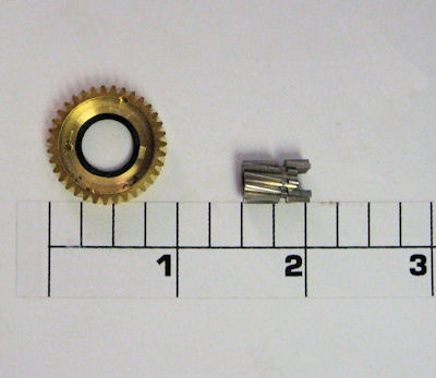 5C-209 Gear, Main &amp; Pinion KIT (2 pcs)  (RATIO 3.2:1)