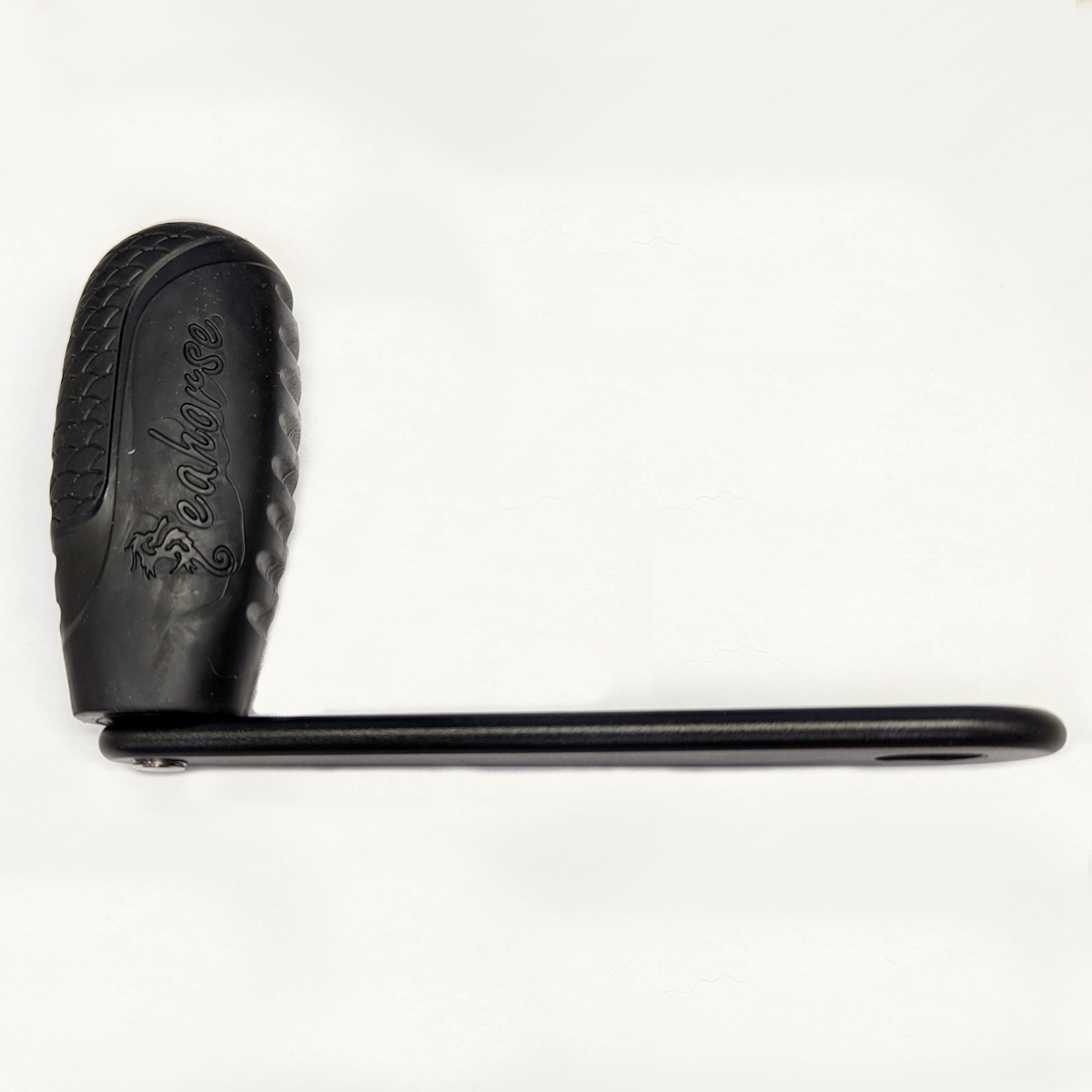 24N-600SP Handle Complete  (Ergonomic Black Rubber Knob)