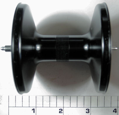 29-113H2 Spool, Aluminum, Black